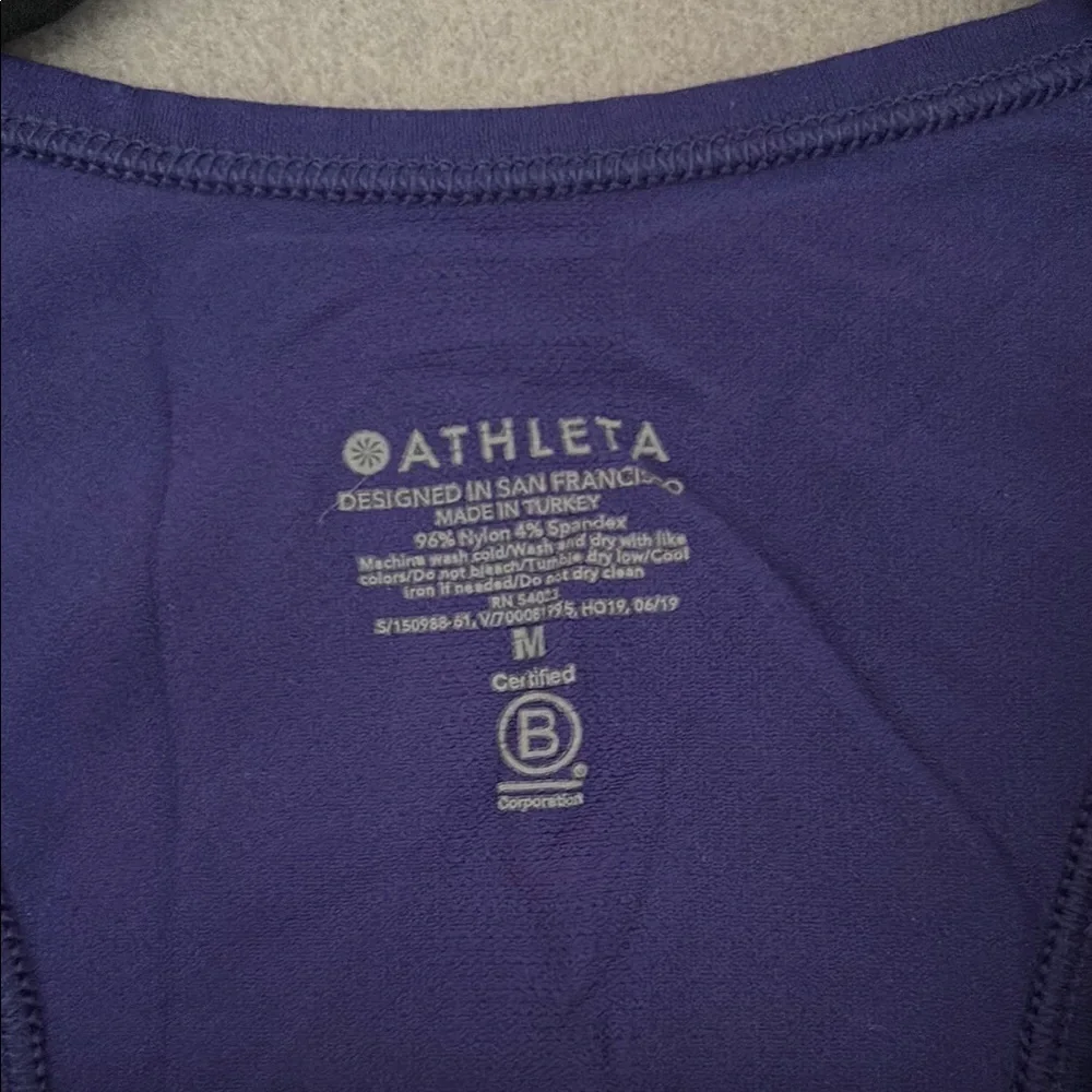 Athleta Speedlighy Tank in Purple